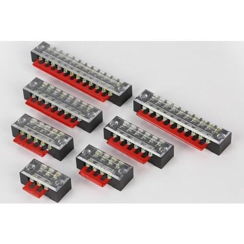 1set combined short circuit piece 15A terminal strip U-type copper breaker bus bar connecting TB