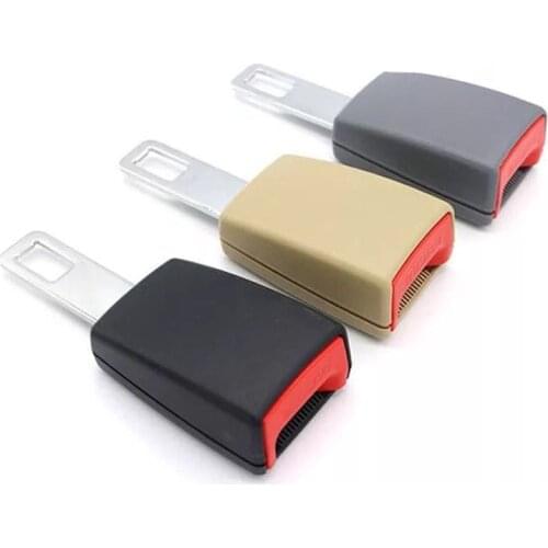 1 Pcs Car Seat Belt Clip Extender Safety Seatbelt Lock Buckle Plug Thick Insert Socket Extender Safety Buckle
