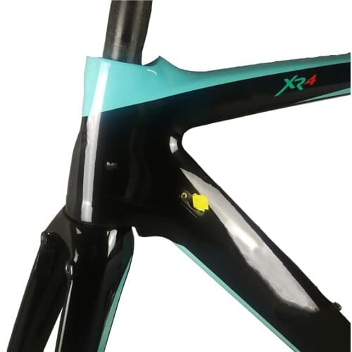 Full Carbon Fiber Road Frame XR4 Frames Road Bicycle Frameset Black Blue BB386 Concept C64 C60