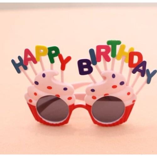 3 pcs a lot Birthday Party Dress Up Supplies Pictures Photo Taking Props Funny Glasses for Kids