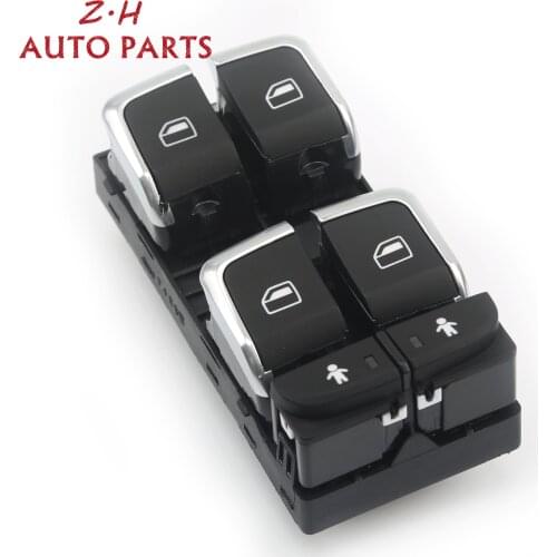 4G09598515PR 12V Master Window Control Lifter Switch Button For Audi Q3 RS6 RS7 RSQ3 A7 Sportback A6 S6 Avant Quattro 2011-2018