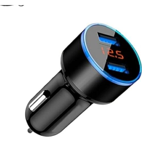 USB Car phone Charger Dual Port Auto Chargeur Charge For Volkswagen Golf 4 5 6 7 Tiguan Passat b5 B6 B7 CC MK5 MK6 Polo