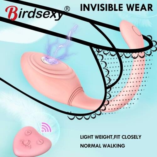Wireless Remote Vibrator Panties Vibrating Eggs Electric Shock Vibrator Clitoris Stimulator Remote Control Sex Toys for Women