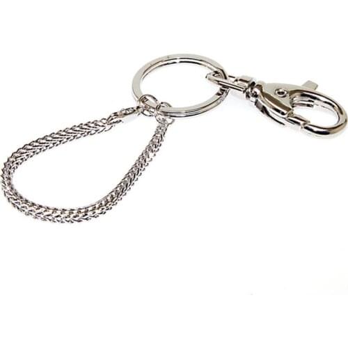 DIY Keychain Interchangeable Keychain With Lobster Clasp DIY Key Holder Fits European Large Hole Beads K10001