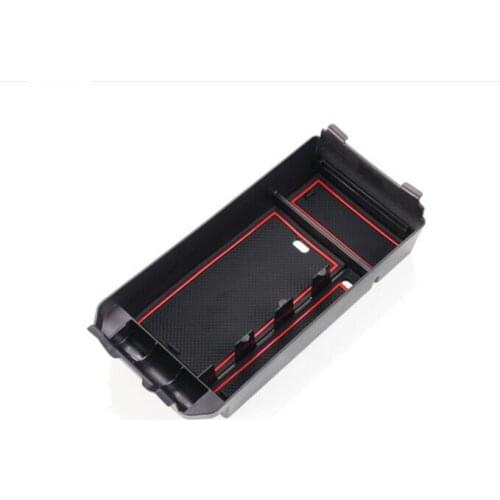 For Mercedes Benz GLA CLA GLC 1PC Car Central Console Armrest Storage Box Container Holder with Gate Slot Pad Car Styling