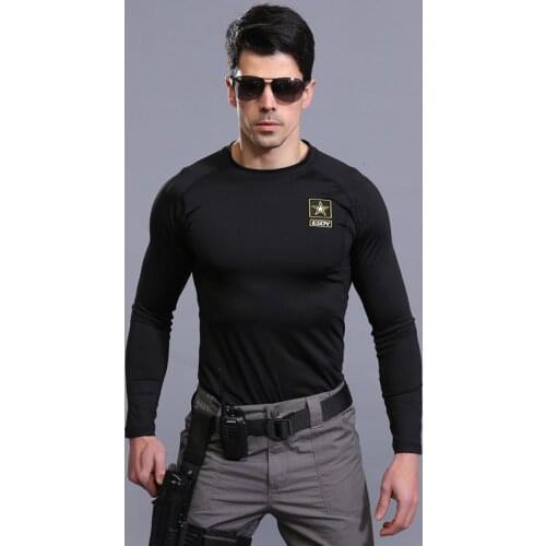 Esdy Outdoor Tactical Plus Velvet Warm Underwear Breathable Pullover Hiking Camping Sports Training Long Sleeve Men Women Shirt
