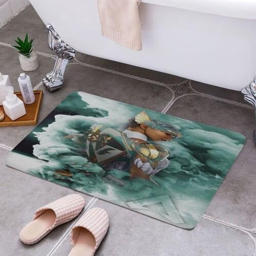 Lifeline angel 3D Print Doormats Rectangle Non-Slip DoorMat Bedroom Kitchen Entrance Print Door rugs Dropshipping