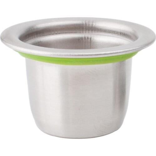 Refillable Coffee Capsules Stainless Steel Resuable Coffee pod Capsule Italian Coffee Filters Cup fit for nespresso