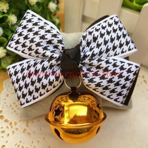 Wholesale 60pcs Dog Bow Ties Large Bows Pet Oog Bowtie Neckties Pet Puppy Dog Ties Accessories pet Grooming Supplies 34colour