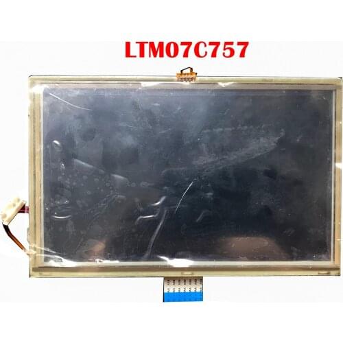 Original new LTM07C757 7.7inch TFT LCD display with touch screen for car dvd gps navigation system