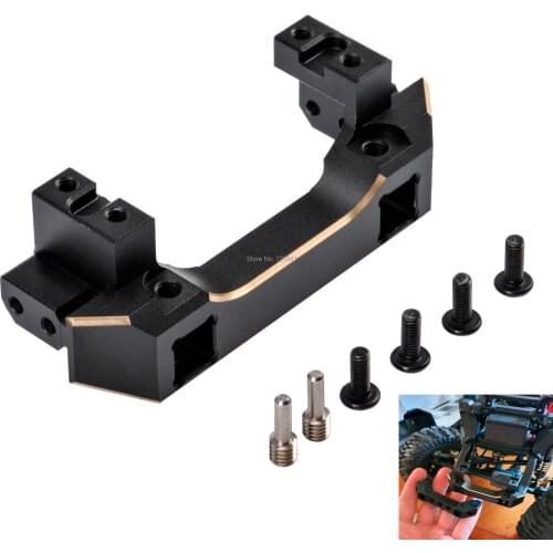 TRX4 Front Servo Stand Pure Copper for 1/10 RC Crawler Car Traxxas TRX-4 TRX 4 Upgrade Parts