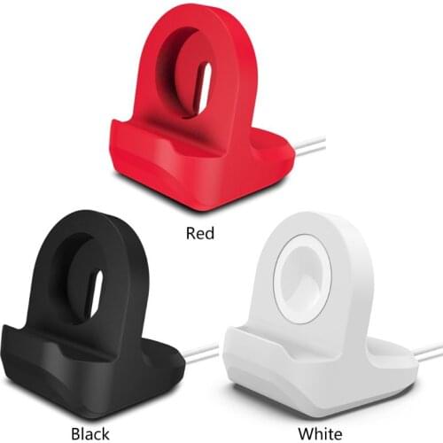 Portable Wireless Charger Silicone Watch Charging Base Bracelet Charger Stand For -Michael Kors Access Sofie/Grayson