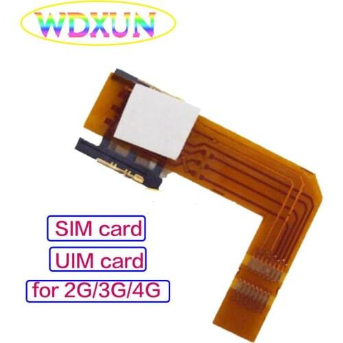Free welding SIM card connector UIM card slot USIM expansion modules for mc8775 8781 em770
