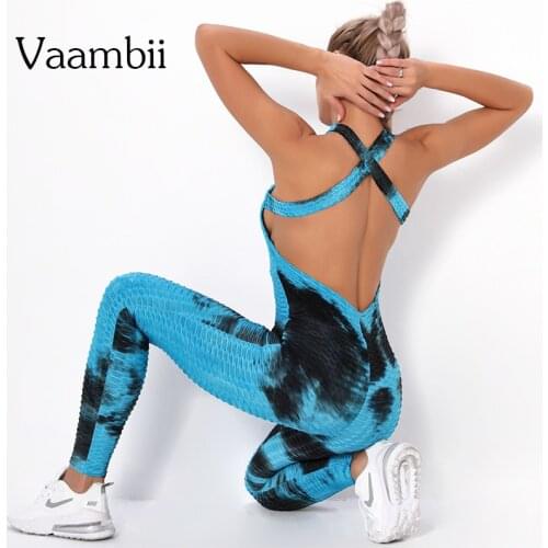Yoga Sporty Jumpsuit Womens Sports Set Tracksuit Suit Female Sport Outfit For Woman Clothes Plus Size Women Sexy Clothing