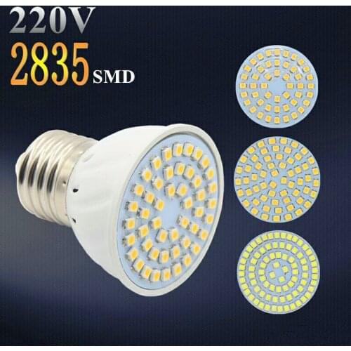LED Bulb Spot Light E27 LED Lamp GU10 Spotlight Bulb MR16 7W 9W 12W 15W 220V Lampara E14 48 60 80leds Indoor Lighting B22