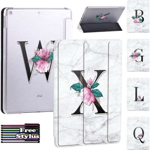 For Apple IPad 8th 7th Gen 10.2" Smart Folio Tablet Case for Mini 1 2 3 4 5/IPad 5th 6th Gen 9.7" Letter Three Fold Cover Case