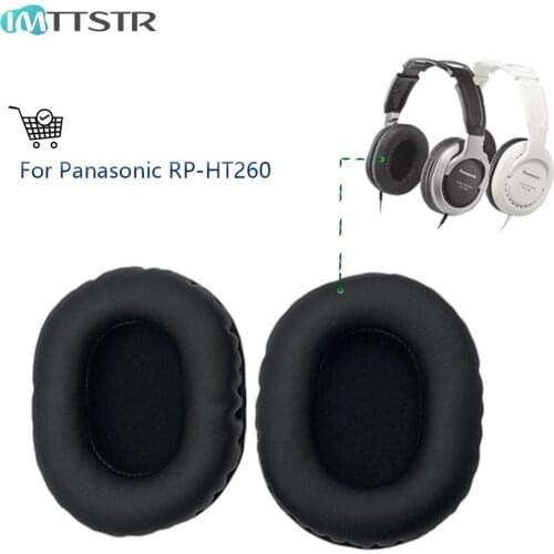 IMTTSTR Headphones Parts for RP-HT260 Panasonic RP HT260 Headset Cushions Ear Pads Earpads Earmuff Cover Replacement