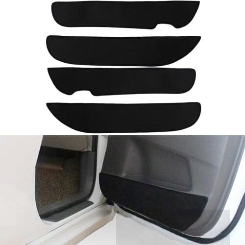 Car Door Protection Film Anti-kick Pad Decorative for Toyota Verso E'Z 4pcs per set