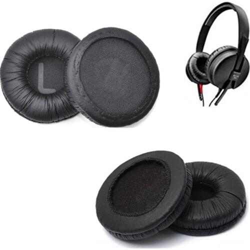 1Pair Replacement Soft Ear Pads Cushion Frog Skin Leather Earpads for HD25-1 II HD25 HD25SP 25SP-II Headset Headphones