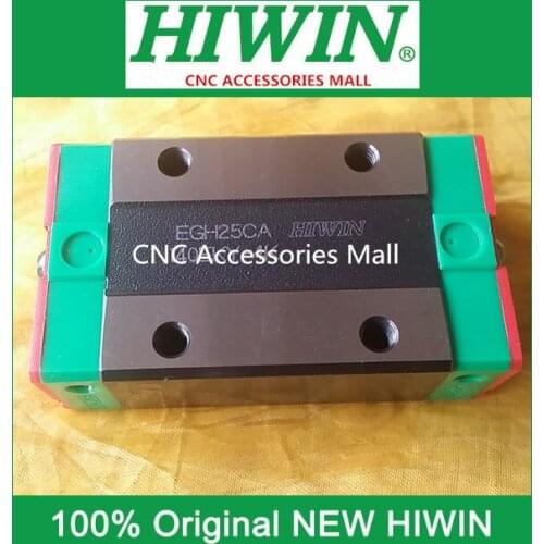 6PCS Original HIWIN EGH25CA slider block EGH25CA for linear rails HGR25