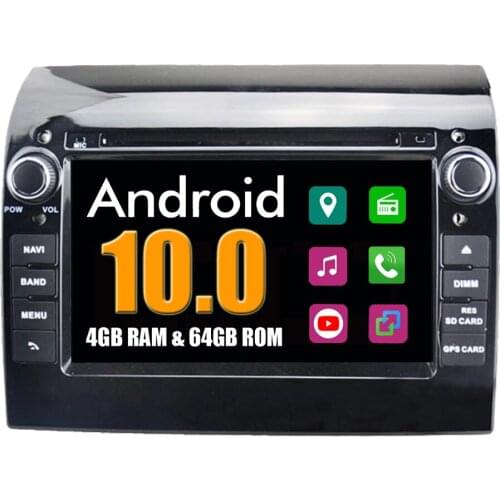 RoverOne Car Radio Navigation For Fiat Ducato 2009 - 2015 Android 10 Octa Core 4G+64G Bluetooth Multimedia Player MirrorLink