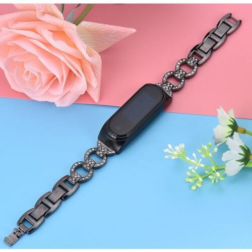 Mi Band 5 Strap Steel Stainless Bracelet for Xiaomi 5 Wristband Bands Replacement Watchband Bracelets Accessories Woman Man 2020