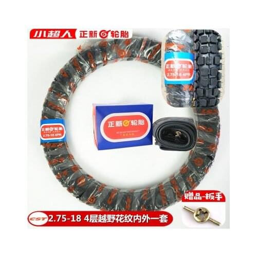 CST 2.75-18 high quality Tyre tire and inner tube For Off road Dirt Pit Bike Motorcycle