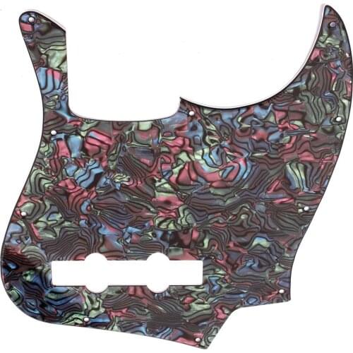 Guitar Pickguard Electric Bass Pickguard Fashion Abalone Pattern Musical Instrument Replacement Accessory