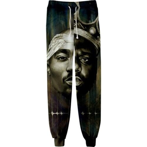 Notorious B.I.G. Print Sweatpants Harajuku Joggers Pants Biggie Smalls Rapper Hip Hop Track Pants Streetwear Men/women Trousers