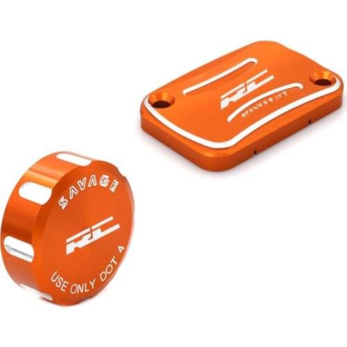 For KTM RC 200 250 390 RC390 RC200 RC250 Front & Rear Brake Master Cylinder Cover Reservoir Motocycle Oil Fluid Cap Tank Cup