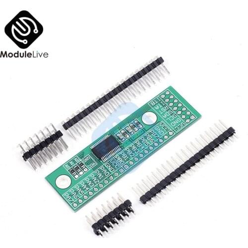 MCP23017 Power Supply I2C Interface 16bit I/O Extension Module Pin Board IIC to GIPO Converter 25mA1 Drive For Arduino C51 diy