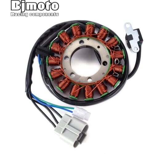 BJMOTO Motorcycle Magneto Generator Stator Coil For Suzuki LTZ400 Quadsport Z400 2009/2012-2016 32101-33H00