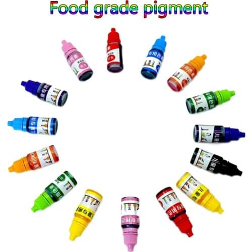 8 Colors 10ml Liquid Epoxy Resin Pigment DIY Handmade Scented Candle Coloring Colorants Jelly Soybean Jewelry Making