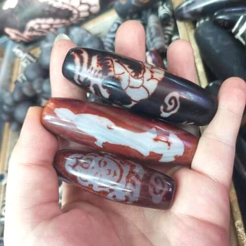 Sieraden Mens pendant Tianzhu Agate Red black special beads pendent collar piedras naturales wisiorek bijoux homme pendant