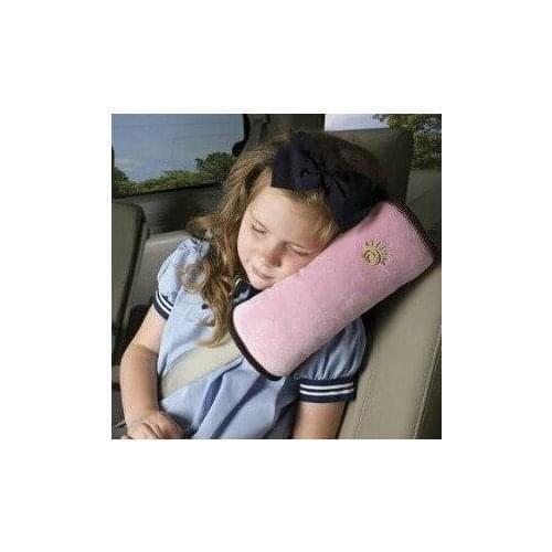 2021 Baby Safety Strap Car Seat Belts Pillow Shoulder Pad For SsangYong Actyon Turismo Rodius Rexton Korando KIA RIO Ceed