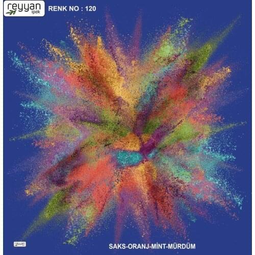 REYYAN SILK OYALIK WRITING (NEW QUALITY)-15347 - RENK-120