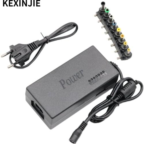 Hot Sale DC 12V/15V/16V/18V/19V/20V/24V 4-5A 96W Laptop AC Universal Power Adapter Charger ASUS DELL Lenovo Sony Toshiba Laptop