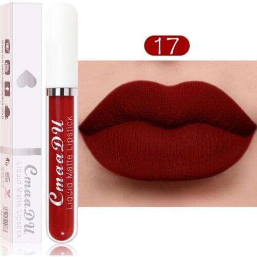 18 Colors Lip Glaze Waterproof Long-Lasting Moisturizing Natural Makeup Belleza Batom Cosmetics Maquillage Femme Dropship TSLM1