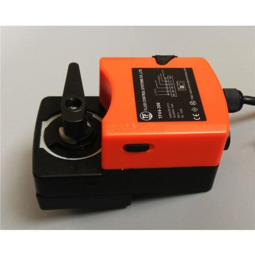 10Nm, AC/DC24V Actuator for Regulating valve 0-10V/4-20mA modulating for flow mixing or on/off control