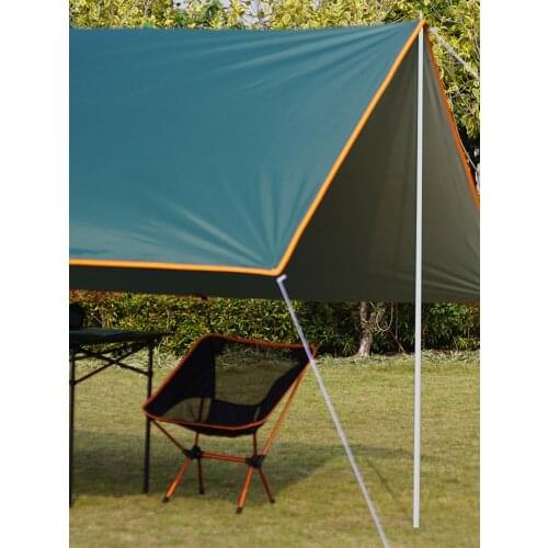 2PCS/Set Camping Canopy Support Pole Aluminum Alloy Adjustable Tent Pole Outdoor Tent Canopy Poles Tent Accessories