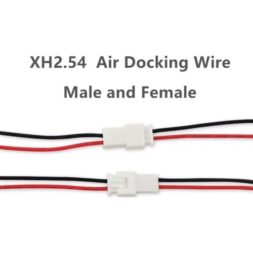 20pcs/10pair XH2.54 100/150/200mm Wire Cable Connector XH Plug Male & Female Battery Charging Cable 2P/3/4/5/6PIN Pitch 2.54mm