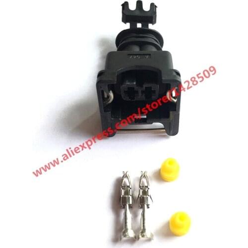 5 Sets 2 Pin AMP Tyco JPT Style 3.5mm EV1 Waterproof Female Connector With Terminals And Seals 282189-1 282762-1