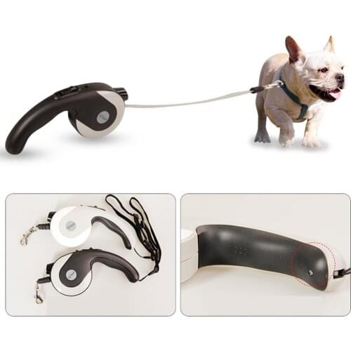 LED Light Dog Leash Automatic Retractable Cat Harness Adjustable Outdoor Leash Leads For Dogs Cats Pet Products