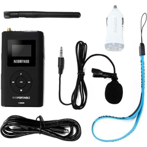 Free Shipping 0.3W Built-in 1000mA High Capacity Wireless Transmitter NIO-T300M for Meeting Factory Market