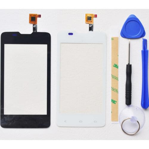 BINYEAE New Touch Screen For Fly IQ447 / IQ449 Digitizer Touch Panel Glass Lens Sensor Free Tools+Adhesiv