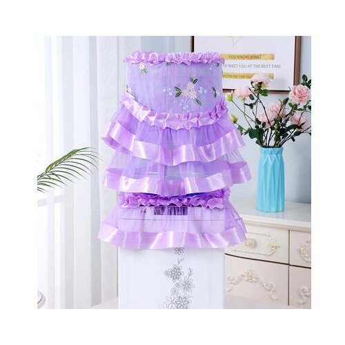 Drinking fountain cover dust cover two-piece household vat drinking fountain cover modern minimalist dust cover cloth lace