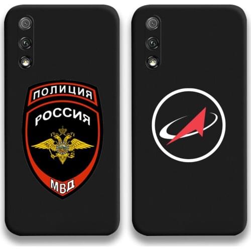 Russian Flag Poccnr Space Phone Case For Huawei Honor 30 20 10 9 8 8x 8c v30 Lite view 7A pro