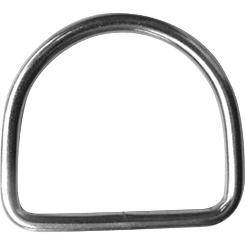 Stainless Steel Scuba Diving Climbing D Ring Buckle Hook 5cm Webbing Harness