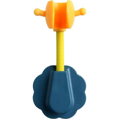 360° Shower Head Holder Punch-Free Adjustable Wall Mounted Adjusting Bracket Base Mount Brackets Bathroom Accessories