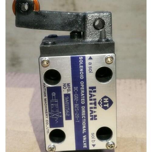 HAITIAN Hydraulic safety valve SOLENOID OPERATED DIRECTIONAL DC-G02-B2S-20-T HAITIAN MACHINERY CO LTD